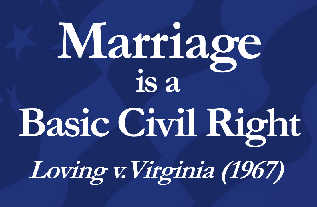 photo of ‘Marriage is a Basic Civil Right’ Poster