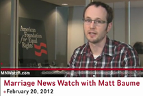 video of Marriage News Update, February 21, 2012