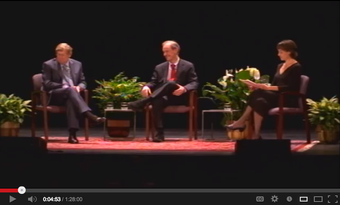 video of Constitutionally Speaking: Ted Olson and David Boies