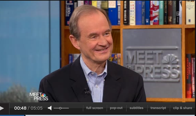 video of David Boies on Meet the Press